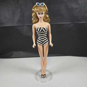 MATTEL 1959 SPECIAL ED REPRODUCTION TEEN AGE FASHION MODEL BLOND BARBIE STK# 850